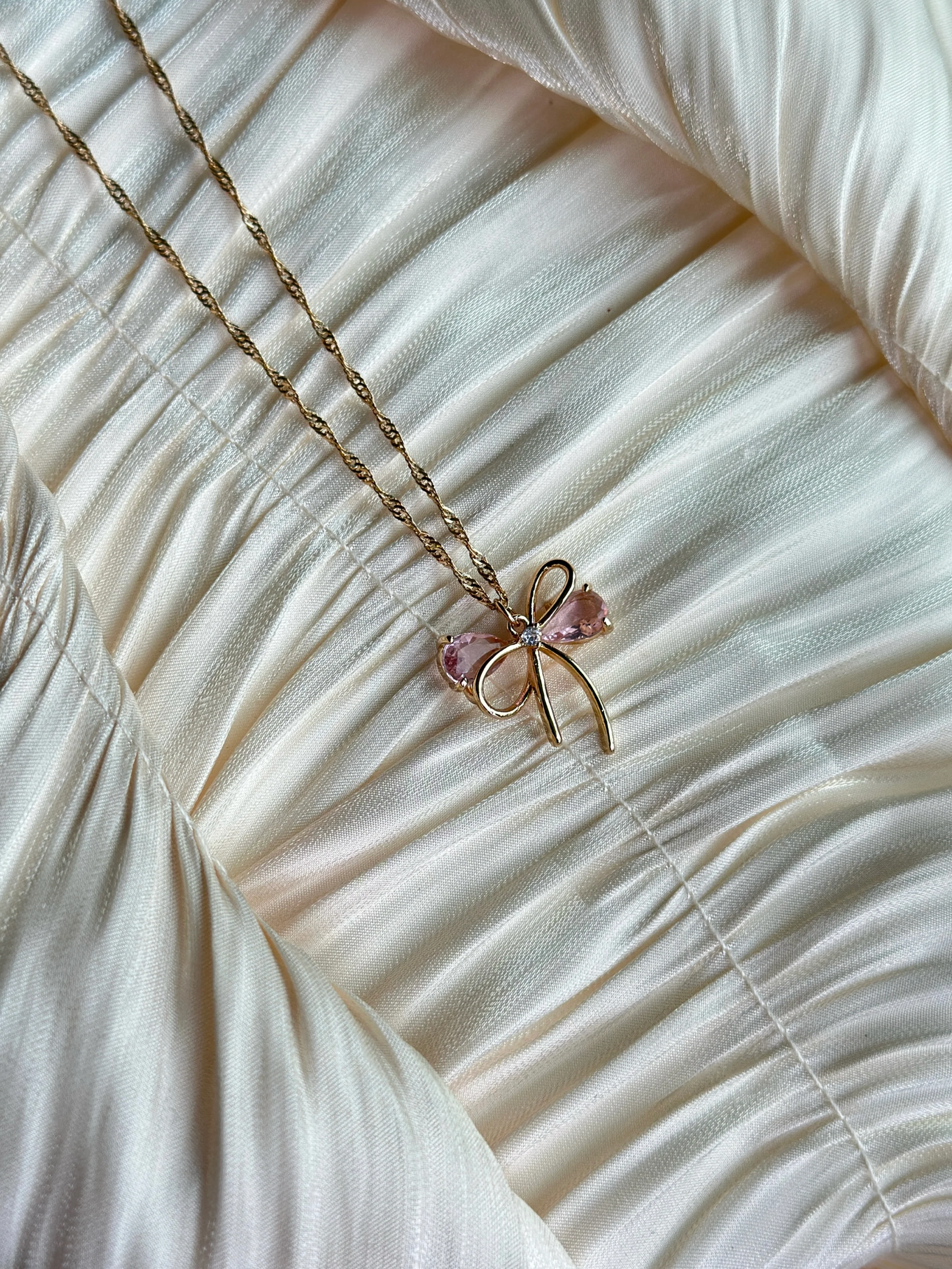 Roselle - Necklace (Pink) - Image 2