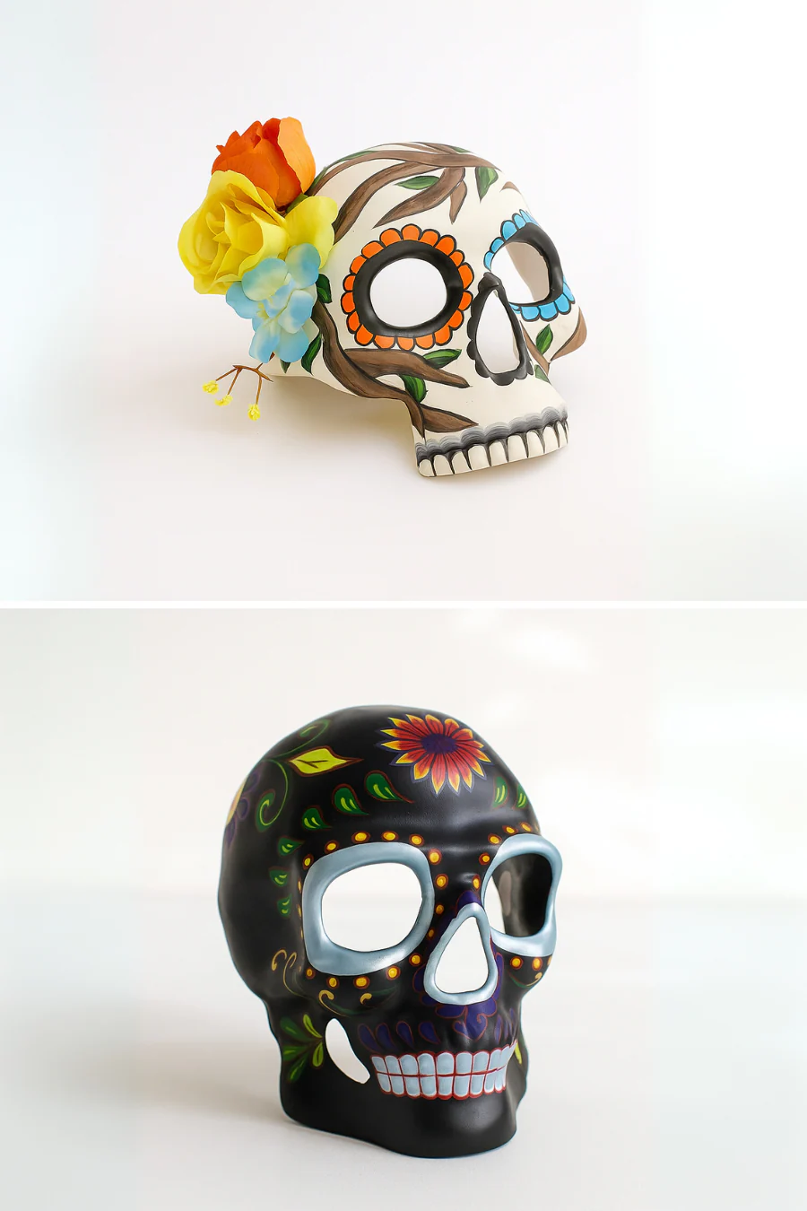 Sacred Roots – Couples Sugar Skull Set