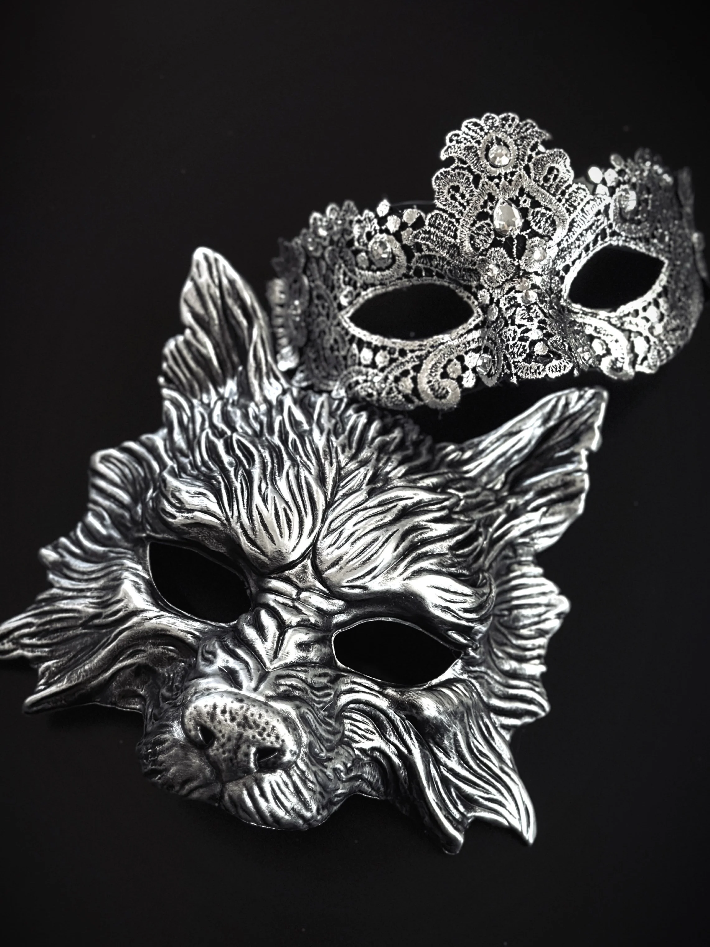 Moonlit Shadow Pair - Silver - Image 2