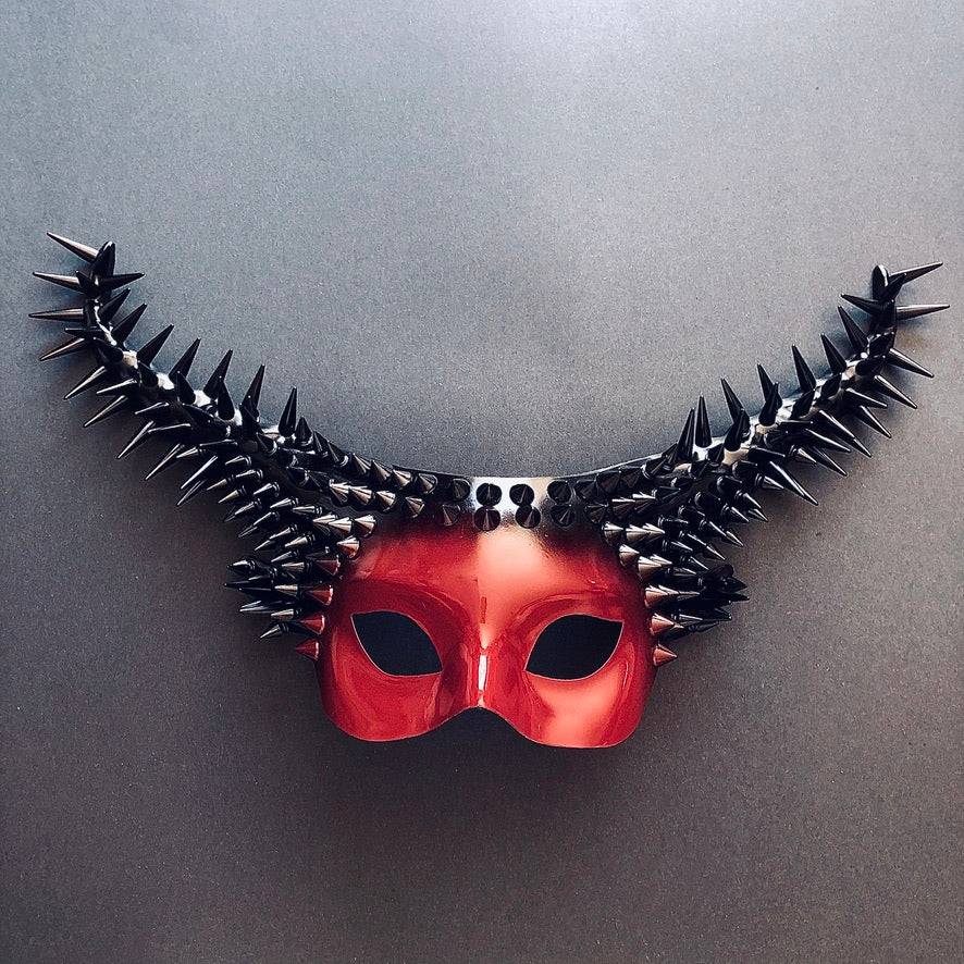 Spiked Wolf Couples Masks - Image 4