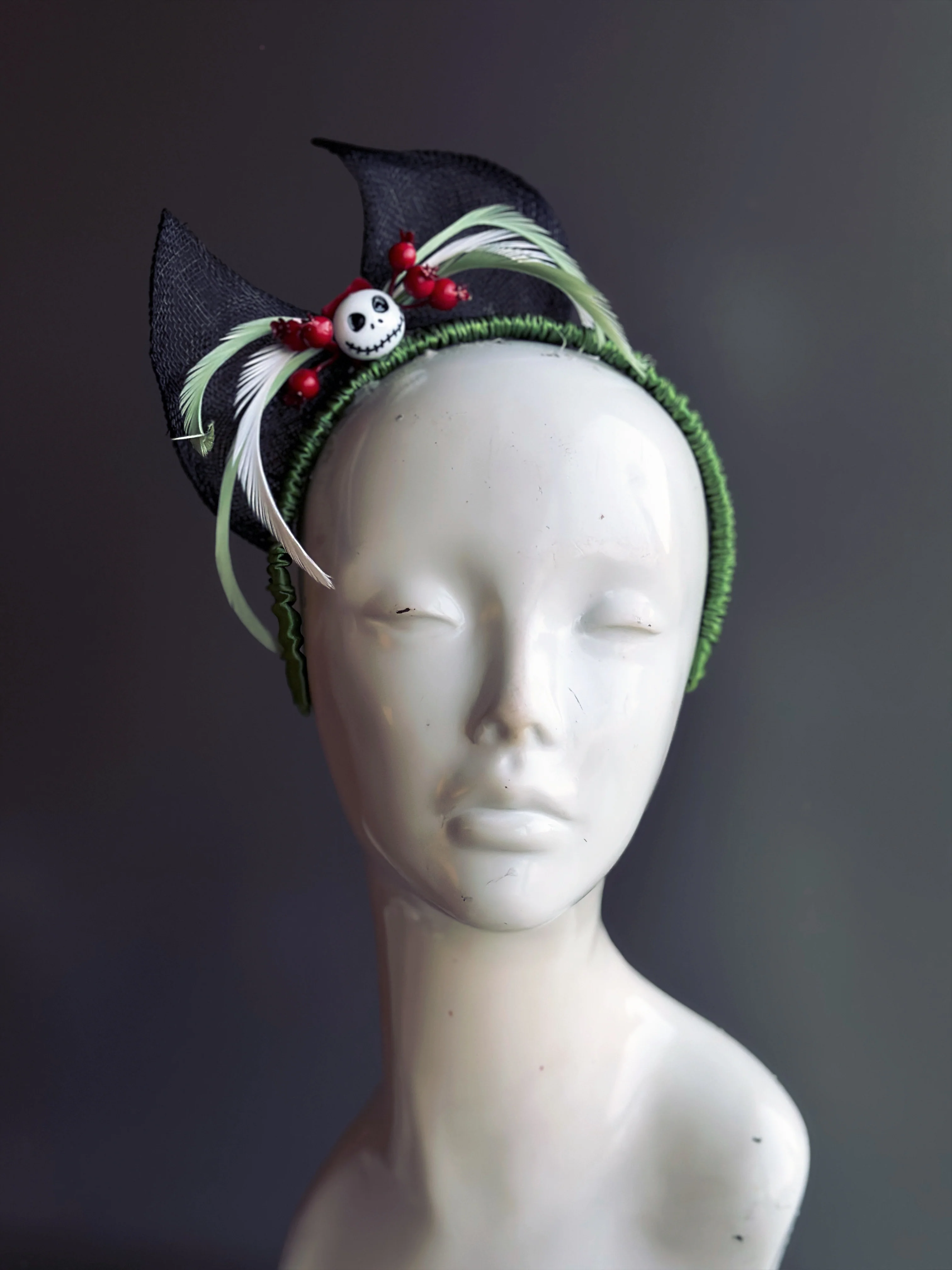 Spooky Holiday Skull Headband