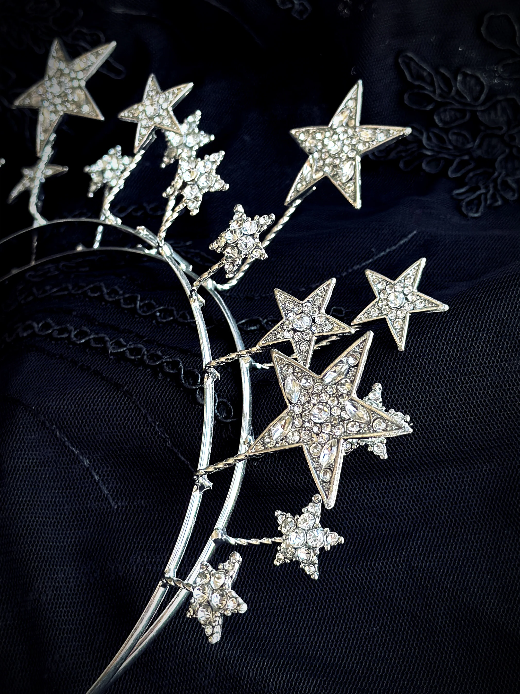Starburst Silver Headband - Image 2
