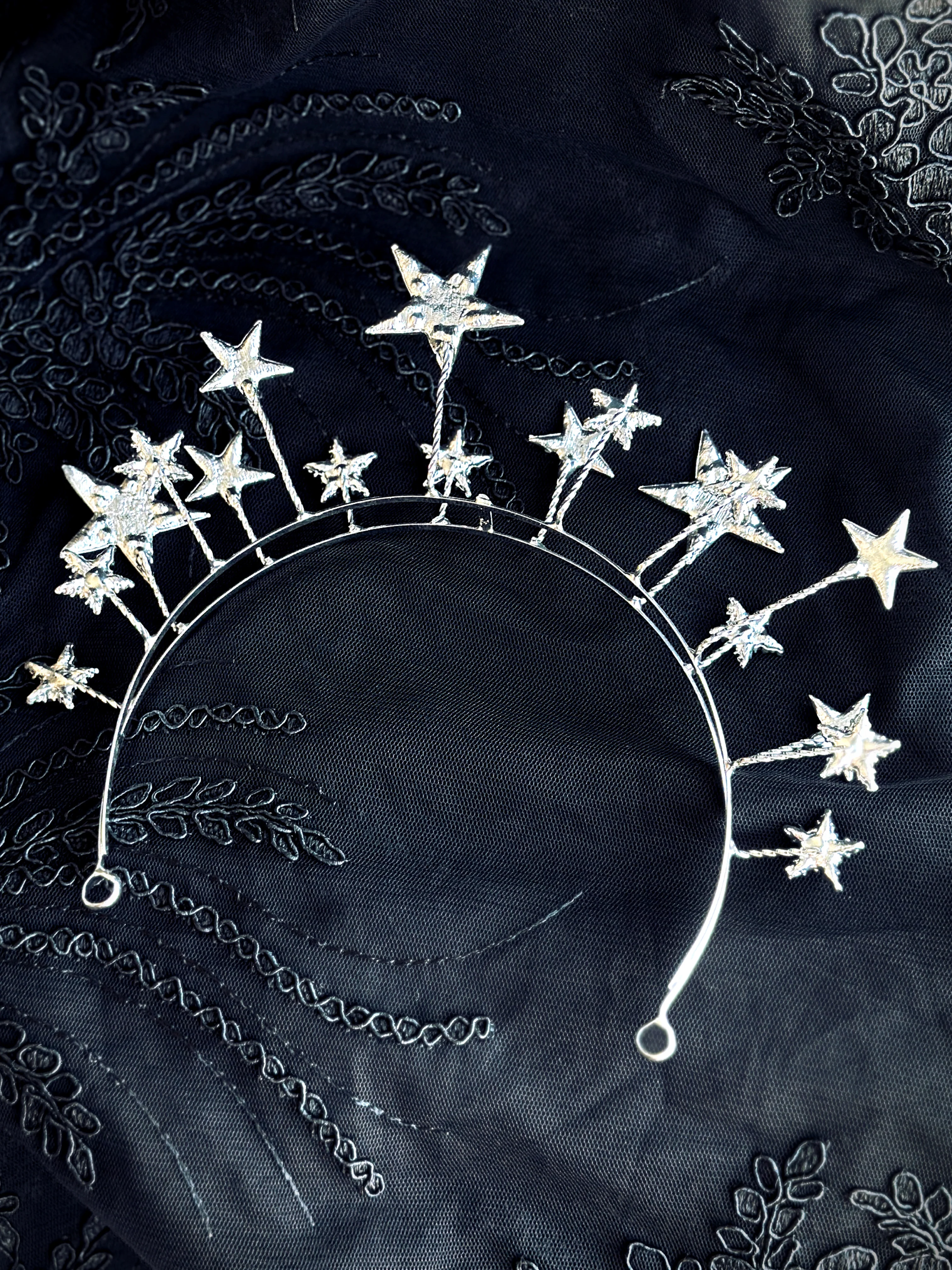 Starburst Silver Headband - Image 3