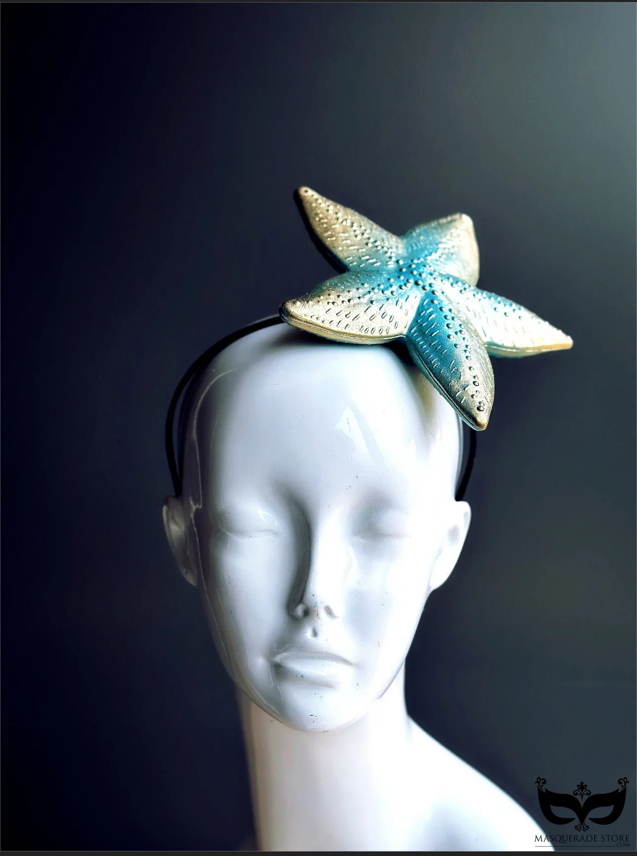 Starfish Fascinator - Ocean Gold - Image 2
