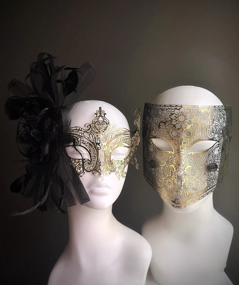 Twilight Regalia Masks - Black/Gold