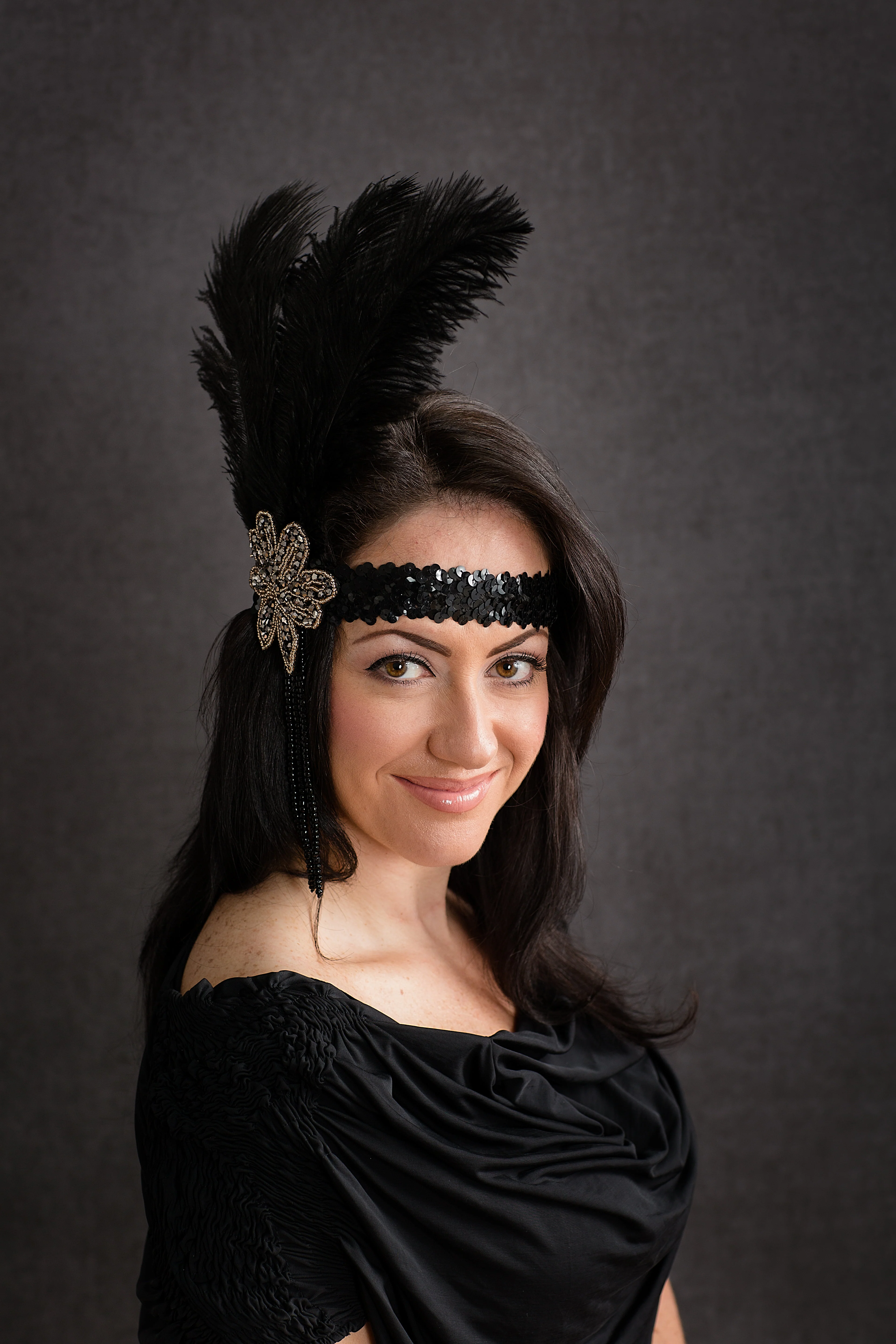 Velvet Noir Flapper - Image 3