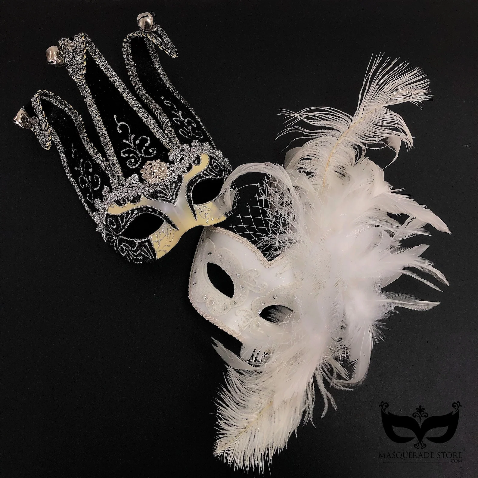Venetian Masquerade Pair