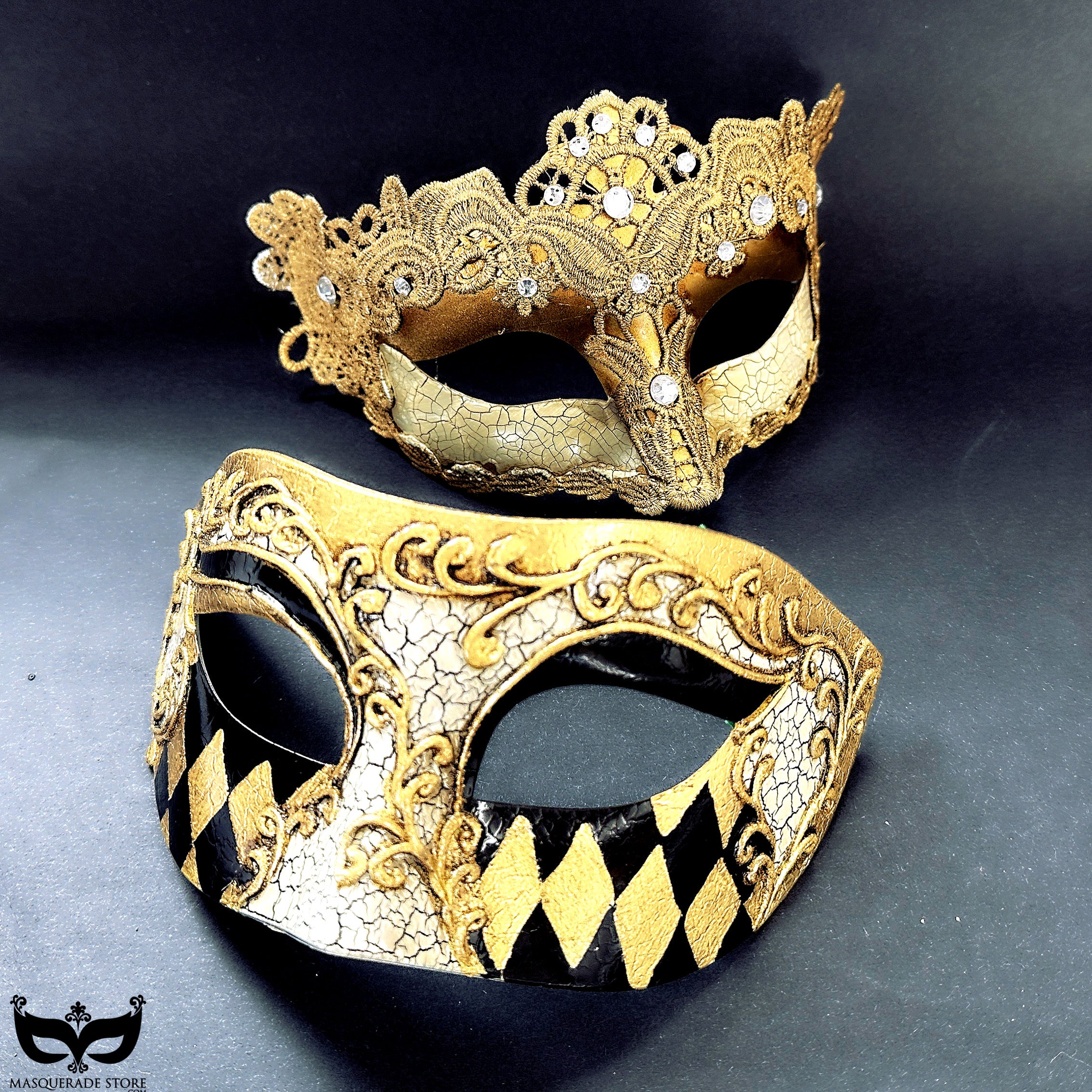 Harlequin Royale Masks