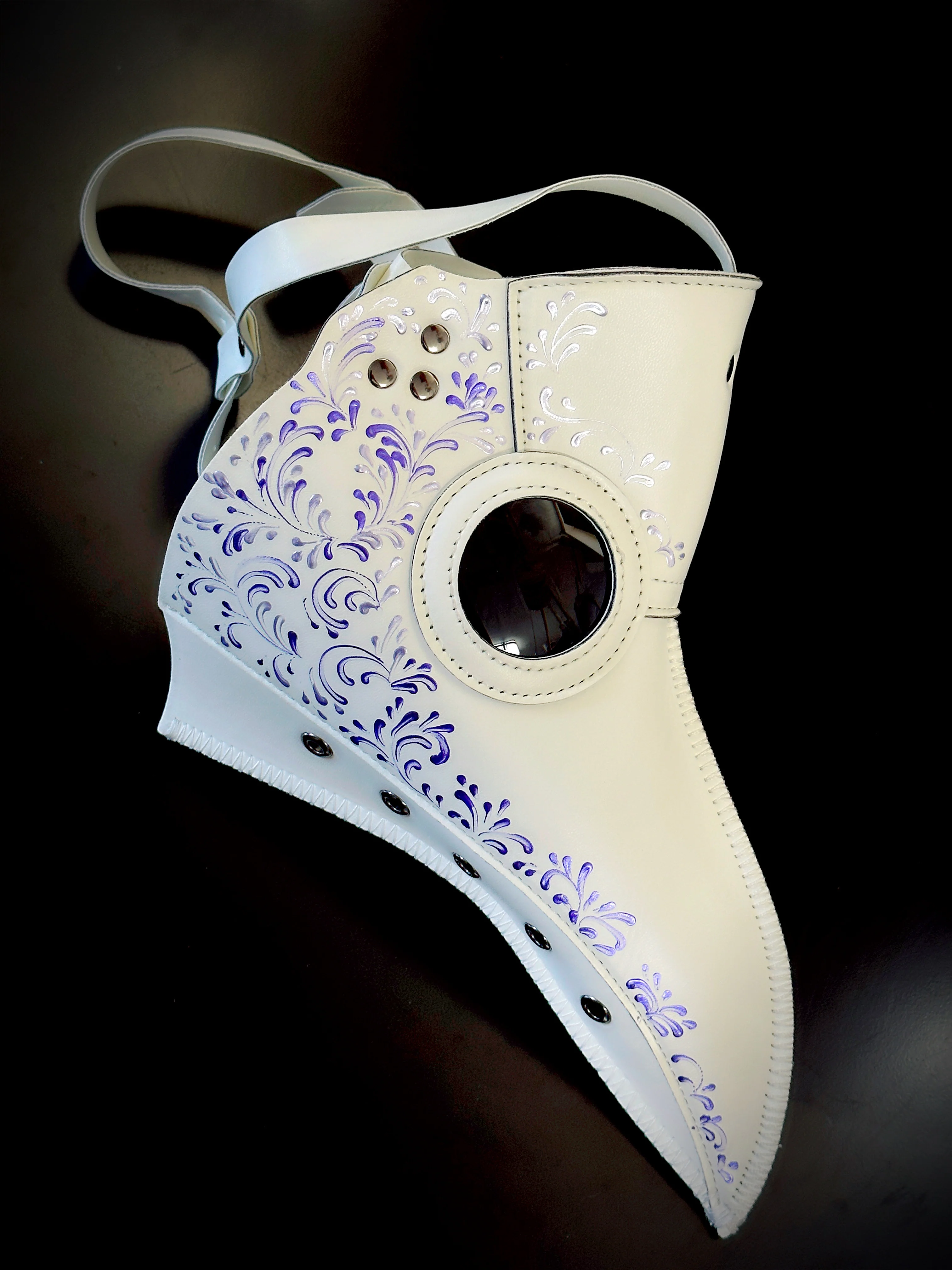 Vegan Leather Plague - Filigree Option - Image 4