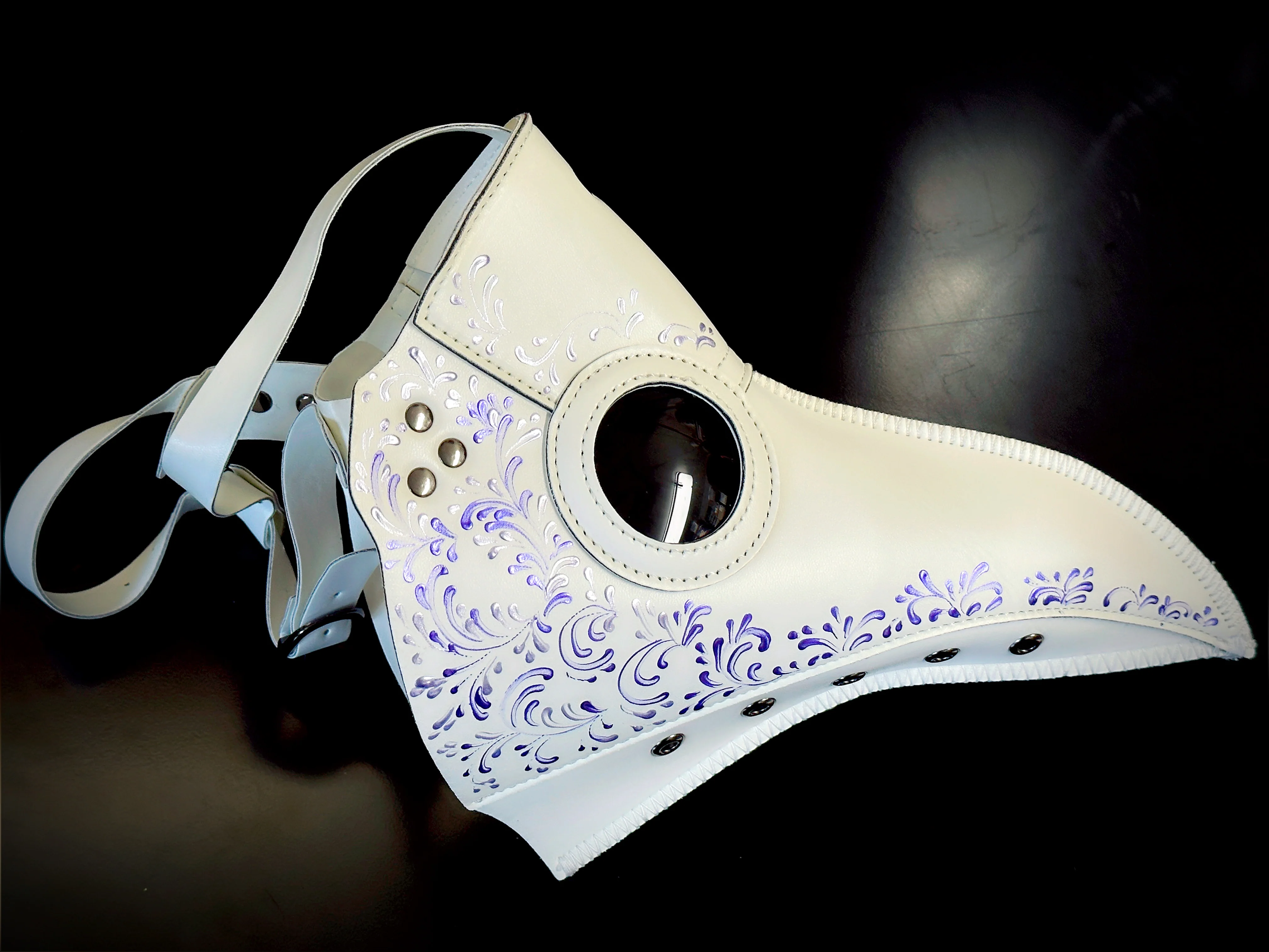 Vegan Leather Plague - Filigree Option - Image 5