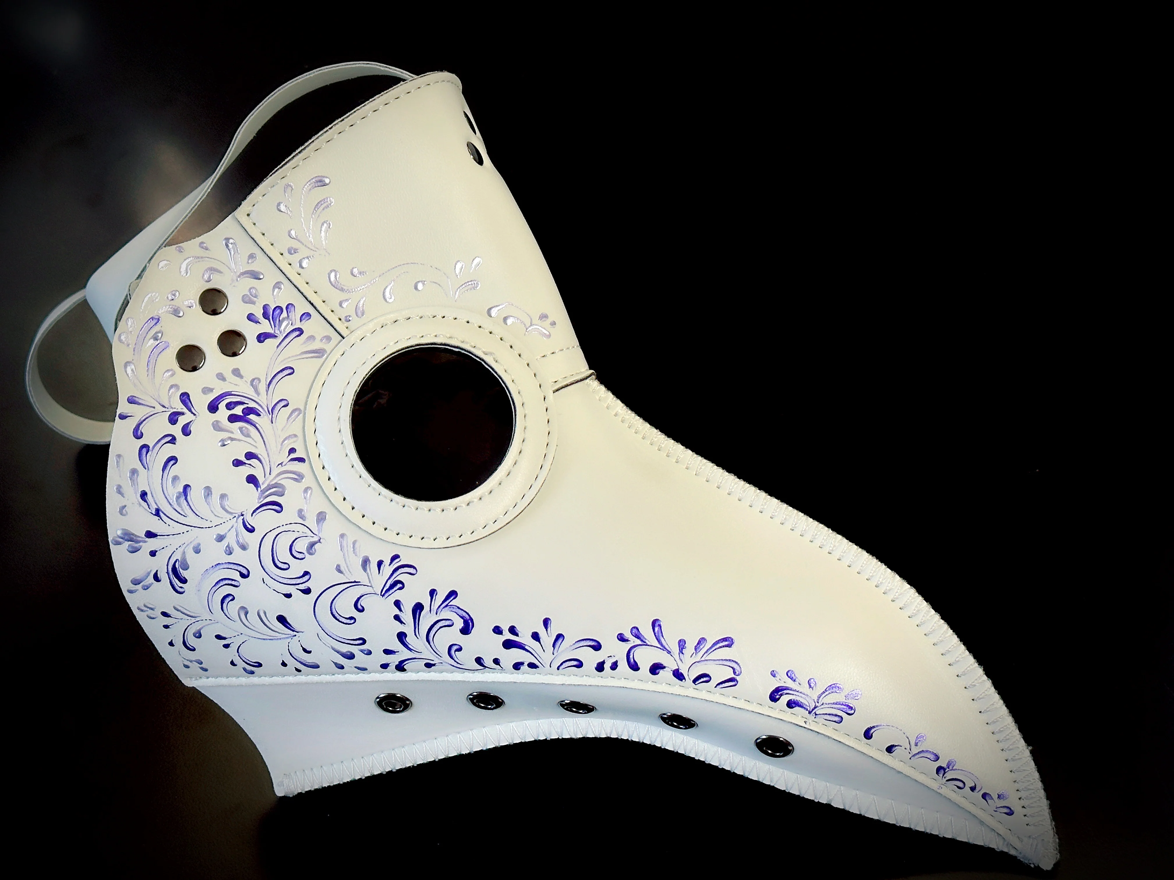 Vegan Leather Plague - Filigree Option - Image 6