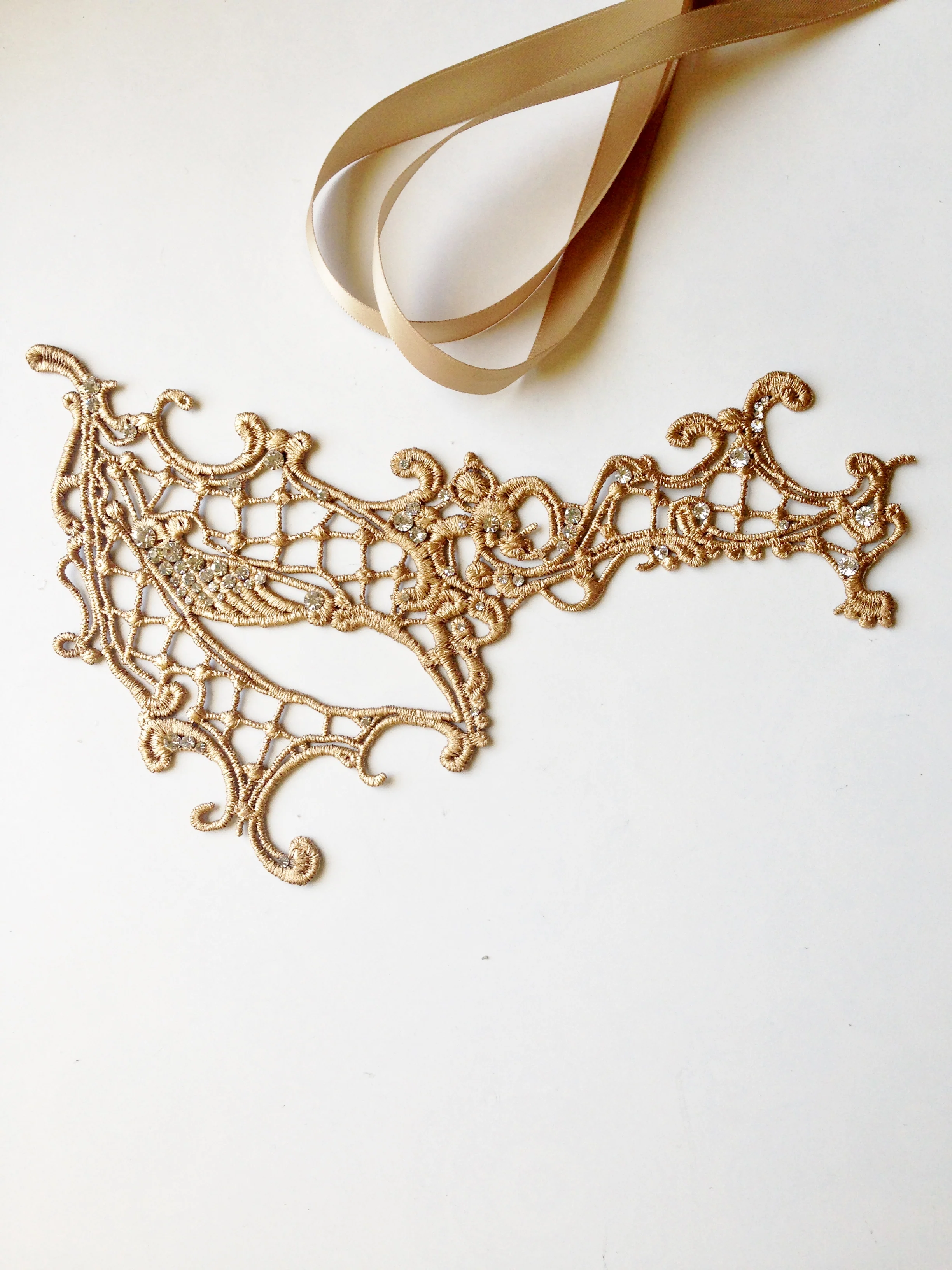 Phantom Lace Mask - Gold - Image 5