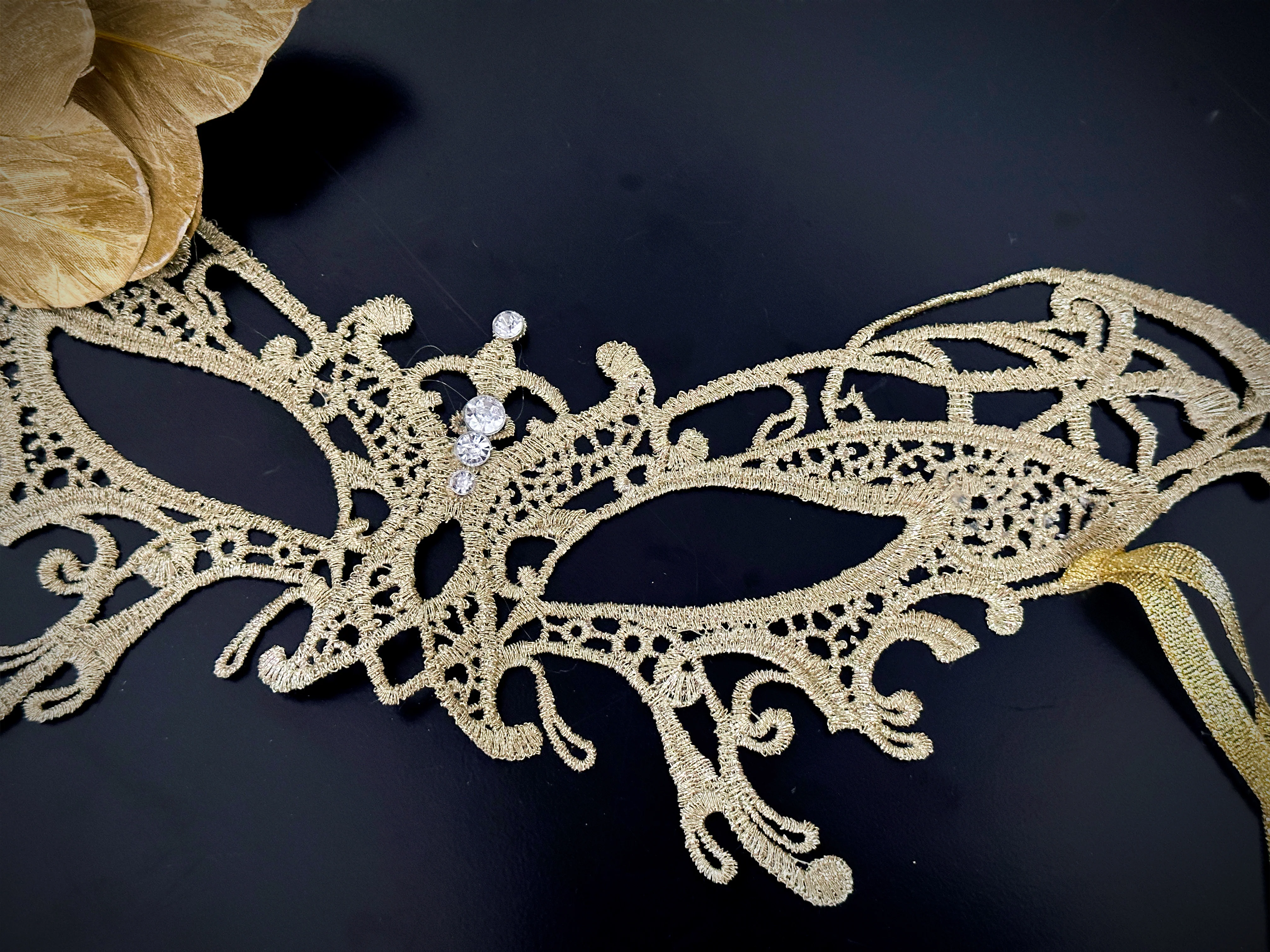 Valentina Lace Mask - Butterflies - Image 3