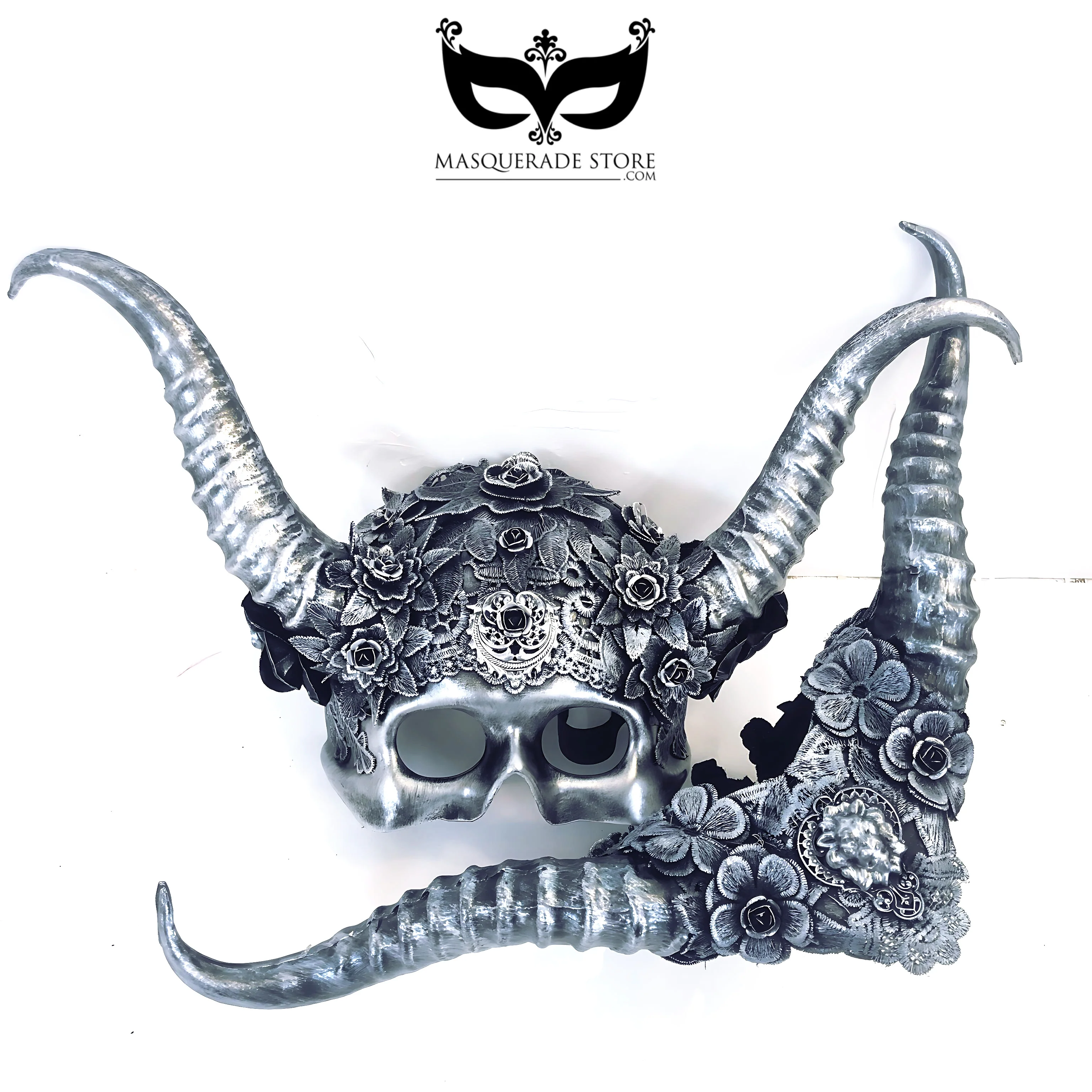 Forest Crown Mask- Silver - Image 2