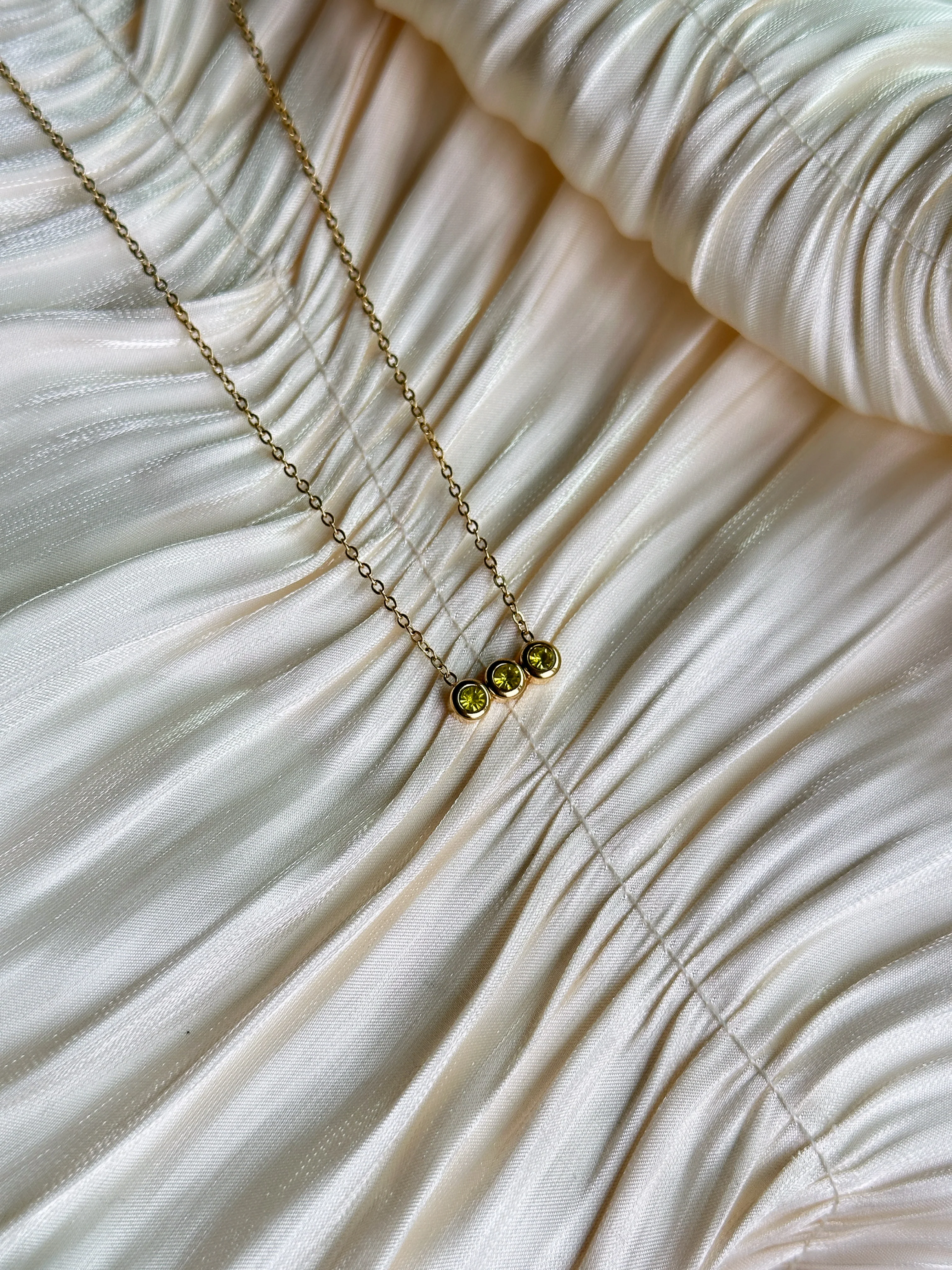 Amara - Necklace (Yellow) - Image 3
