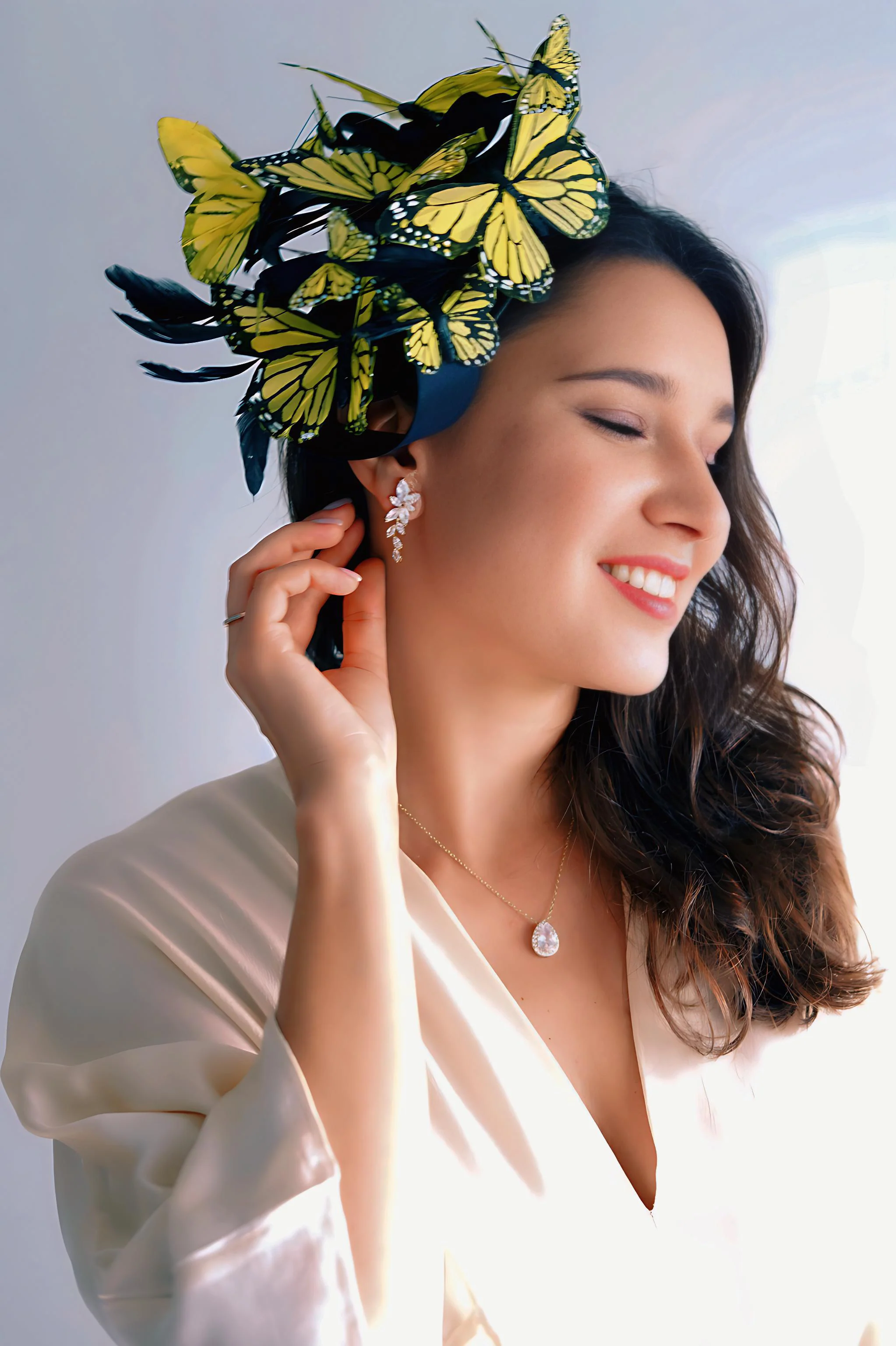 Zirconia Crystal Earrings for women - Image 2